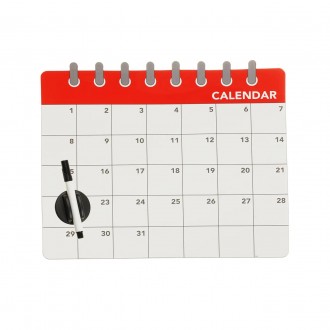 Магнітний календар для холодильника допоможе планувати дні, робити нотатки та на. . фото 2