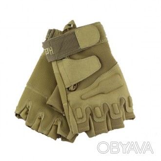 Тактичні безпалі армійські штурмові рукавички.Тактичні рукавички безпалі та з по. . фото 1