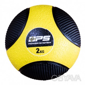 Медбол Power System PS-4132 2 кг - це набивний м'яч, який використовується д. . фото 1
