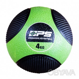 Медбол Power System PS-4134 4 кг - це набивний м'яч, який використовується д. . фото 1