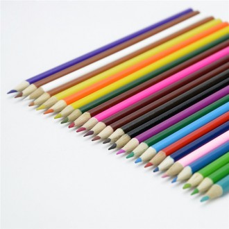 Набір містить:24 олійна пастель24 акварельні фарби24 кольорові олівці2 художні п. . фото 5