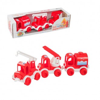гр Набір авто "Kids cars" пожежна 39547 (32) "Tigres", 3 машинки. Одеса. фото 1 гр Набір авто "Kids cars" пожежна 39547 (32) "Tigres", 3 машинки. Одеса. фото 1