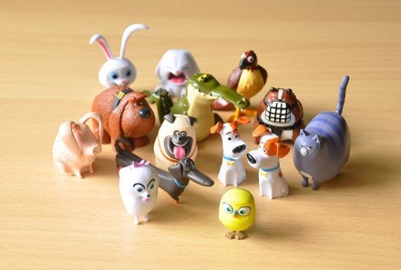 Набір іграшкових фігурок - Таємне життя домашніх тварин , 14 штІграшковий набір . . фото 3