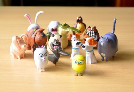 Набір іграшкових фігурок - Таємне життя домашніх тварин , 14 штІграшковий набір . . фото 2