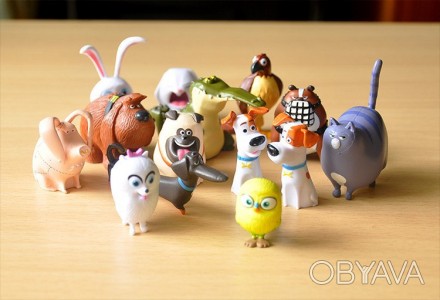 Набір іграшкових фігурок - Таємне життя домашніх тварин , 14 штІграшковий набір . . фото 1