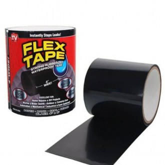Flex Tape може миттєво заклеювати, зв'язувати, ущільнювати та ремонтувати. Це не. . фото 4