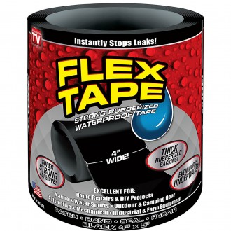 Flex Tape може миттєво заклеювати, зв'язувати, ущільнювати та ремонтувати. Це не. . фото 2