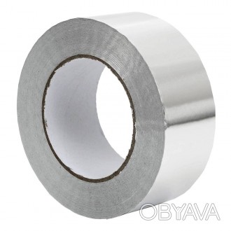 Над міцна липка стрічка з алюмінієвим 7233 (BUTYL SELF-ADHESIVE) 5 см*1.2 mm*10m. . фото 1