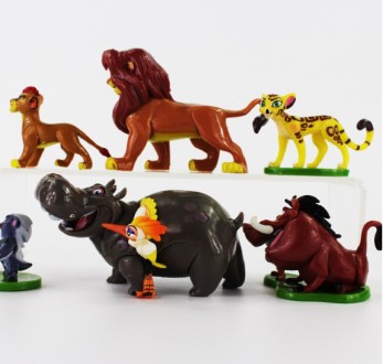 Набір фігурок Король лев 6 героїв Lion King колекційні фігурки Розмір фігурок 4-. . фото 6