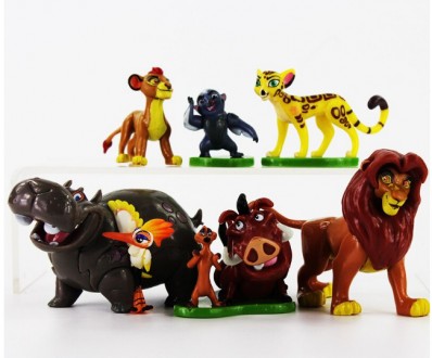 Набір фігурок Король лев 6 героїв Lion King колекційні фігурки Розмір фігурок 4-. . фото 2