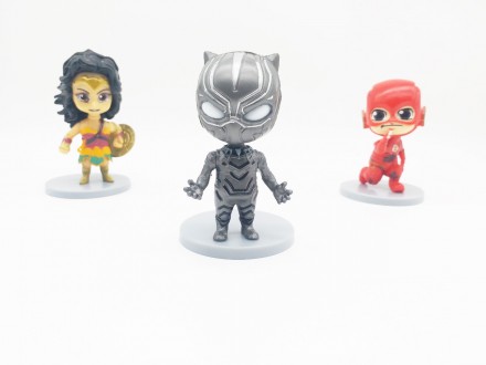 Набор игрушек Фигурки героев фильма Мстители 8 штук в блистере. . фото 8