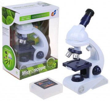 Мікроскоп C2129 - оптична іграшка, яка стане чудовим подарунком юним дослідникам. . фото 2