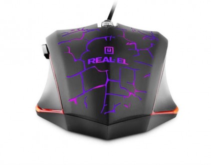 Мишка REAL-EL RM-505 Black USB 
 
Отправка данного товара производиться от 1 до . . фото 5