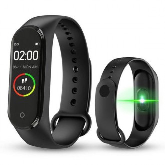 Фітнес браслет Smart Watch M5 Band Classic Black смарт годинник-трекер. Колір: чорний, червоний. Рівне. фото 1 Фітнес браслет Smart Watch M5 Band Classic Black смарт годинник-трекер. Колір: чорний, червоний. Рівне. фото 1