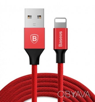 Кабель Baseus Yiven USB-Lightning, 1.8м Red 
 
Отправка данного товара производи. . фото 1