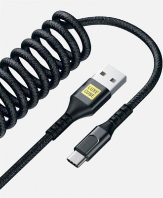 Кабель Luxe Cube Dynamic USB-USB Type-C, 1.5м, Black 
 
Отправка данного товара . . фото 2