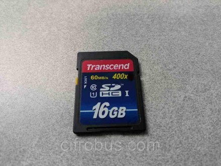 Картка пам'яті Transcend Class 10 SDHC Ultra High Speed підтримує як потужну спе. . фото 2