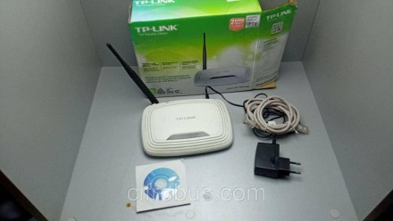 Wi-Fi-роутер, стандарт Wi-Fi: 802.11n, макс. скорость: 150 Мбит/с, коммутатор 4x. . фото 2