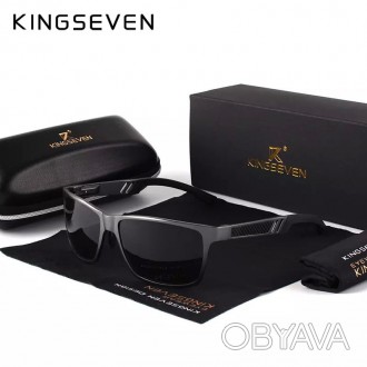 Оригинальные, поляризационные, солнцезащитные очки KINGSEVEN N7180 для мужчин. Д. . фото 1