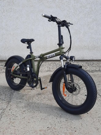 Электровелосипед складной VEGA JOY FAT 2 (зеленый)
Новая модель электровелосипед. . фото 3