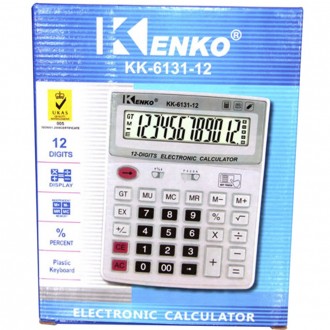 Калькулятор KENKO KK-6131-12Калькулятор Kenko KK 6131-12 використовується для зд. . фото 3