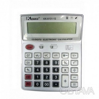 Калькулятор KENKO KK-6131-12Калькулятор Kenko KK 6131-12 використовується для зд. . фото 1
