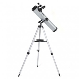 Телескоп зі штативом для спостереження F70076 7924Телескоп F70076 7924 сірого ко. . фото 2