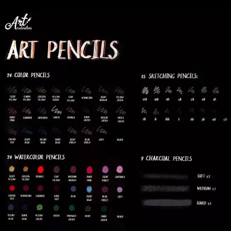 Цей набір олівців для малювання в різних техніках
підійде як для досвідчених худ. . фото 5