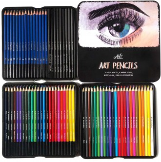 Цей набір олівців для малювання в різних техніках
підійде як для досвідчених худ. . фото 3