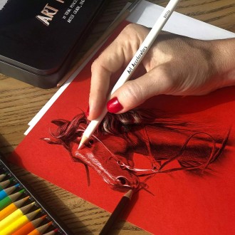 Цей набір олівців для малювання в різних техніках
підійде як для досвідчених худ. . фото 8