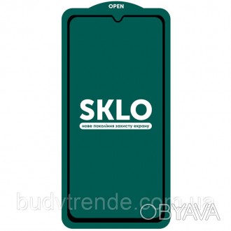 Защитное стекло SKLO 5D (full glue) (тех.пак) для Samsung Galaxy A53 5G / A52 4G. . фото 1