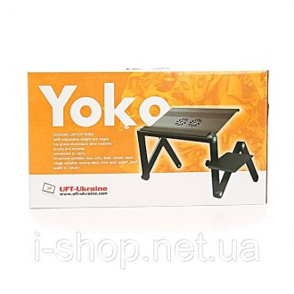 Описание / Характеристики
 
Описание продукта: Столик для ноутбука UFT YOKO VIP . . фото 6
