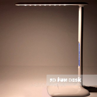 Настольная светодиодная лампа обладает возможностью изменения температуры светов. . фото 5