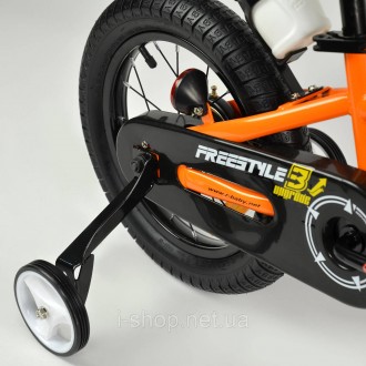 
Детский велосипед Royal Baby Freestyle Steel 16".
 Яркий детский велосипед с ши. . фото 11