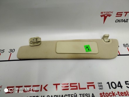 Козырек солнцезащитный левый TEXTILE на автомобиль Tesla Model S, SR. Компонент . . фото 3