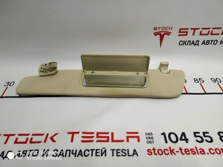 Козырек солнцезащитный левый TEXTILE на автомобиль Tesla Model S, SR. Компонент . . фото 2