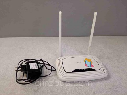 Wi-Fi-роутер, стандарт Wi-Fi: 802.11n, макс. скорость: 300 Мбит/с, поддержка опц. . фото 6
