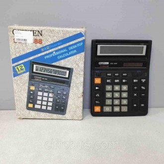 Калькулятор Б/У Citizen SDC-888. Київ. фото 1