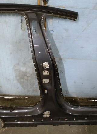 Кузовная панель правой стойки B (средней) наружная часть (филенка) Tesla model S. . фото 2