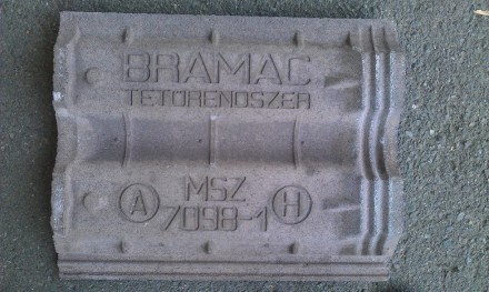 Черепиця керамічна BRAMAC Австрія, ексклюзивна, під старовину, з шорсткою поверх. . фото 3
