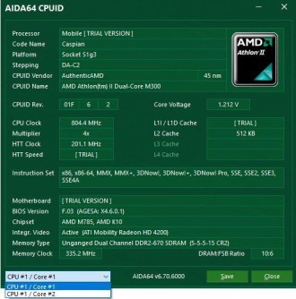 Процесор з ноутбука HP Presario CQ61 AMD Athlon II M320 2.1 Ghz AMM320DB022GQ

. . фото 7