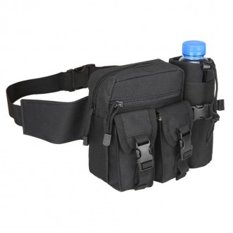 Сумка тактическая на пояс AOKALI Outdoor A33 Black объем 4L спецсумка. Запоріжжя. фото 1 Сумка тактическая на пояс AOKALI Outdoor A33 Black объем 4L спецсумка. Запоріжжя. фото 1