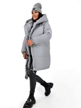 Жіноча зимова курточка "Зефірка"
Розмір:
	42-44
	46-48
	50-52
	54-56
Тканина: пл. . фото 6