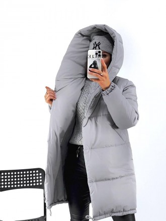 Жіноча зимова курточка "Зефірка"
Розмір:
	42-44
	46-48
	50-52
	54-56
Тканина: пл. . фото 4