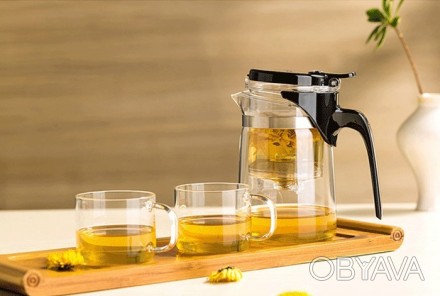 Современный чайный набор посуды, который невероятно простой и удобный в использо. . фото 1