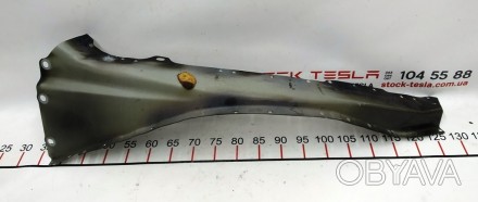 Четверть передняя правая полка крыла (пистолет) наружняя часть Tesla model 3 148. . фото 1
