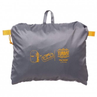 Turbat Flycover - это вещь 2 в 1: её можно использовать и как дождевик для рюкза. . фото 8