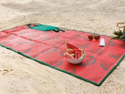 Пляжный коврик-лежак Crivit 90 x 180 см
Цвет сохраняется даже после многократных. . фото 4