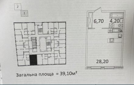 Однокімнатна квартира в Апарт-комплексі Морська резиденція розташована за адресо. Приморский. фото 3