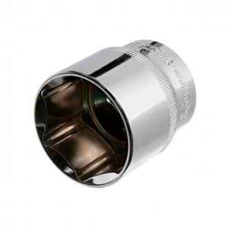 Головка шестигранна 1/2" 32 мм x 44 мм CrV INTERTOOL ET-0032. Київ. фото 1 Головка шестигранна 1/2" 32 мм x 44 мм CrV INTERTOOL ET-0032. Київ. фото 1